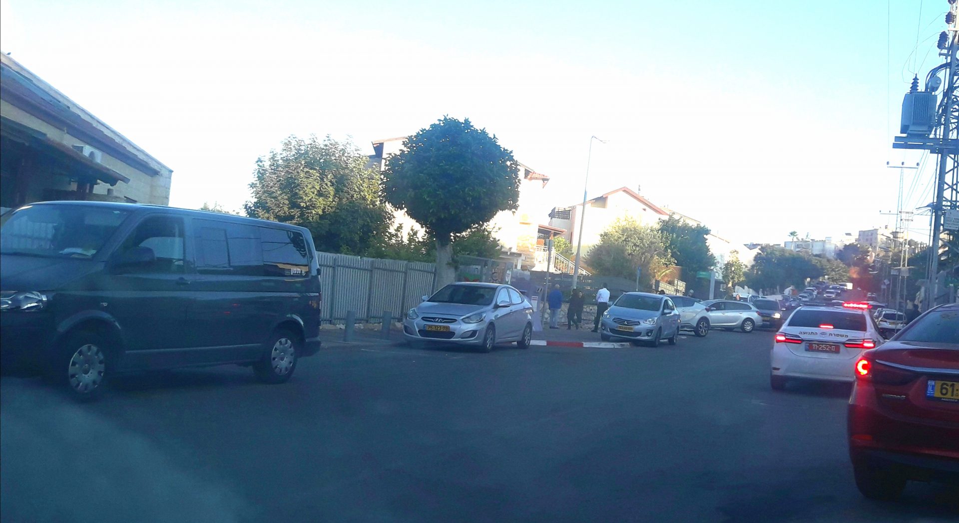 זירת התאונה בשיטה (צילום: s.t)