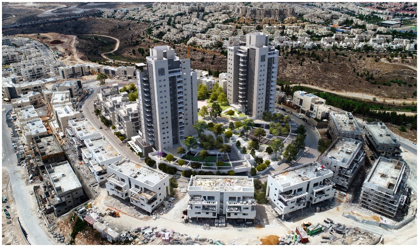 הדמיית הפרוייקט בשכונת הציפורים (הדמיה: חברת י. זילברמינץ ובנו בע"מ)