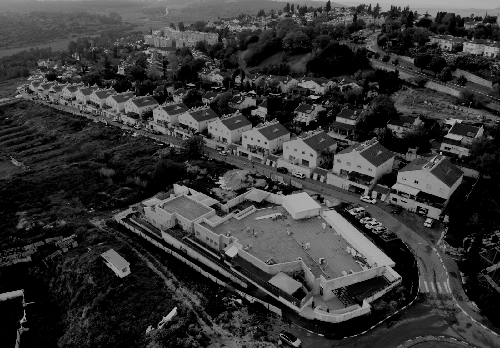 העיר בית שמש בשחור לבן (צילום: s.t)