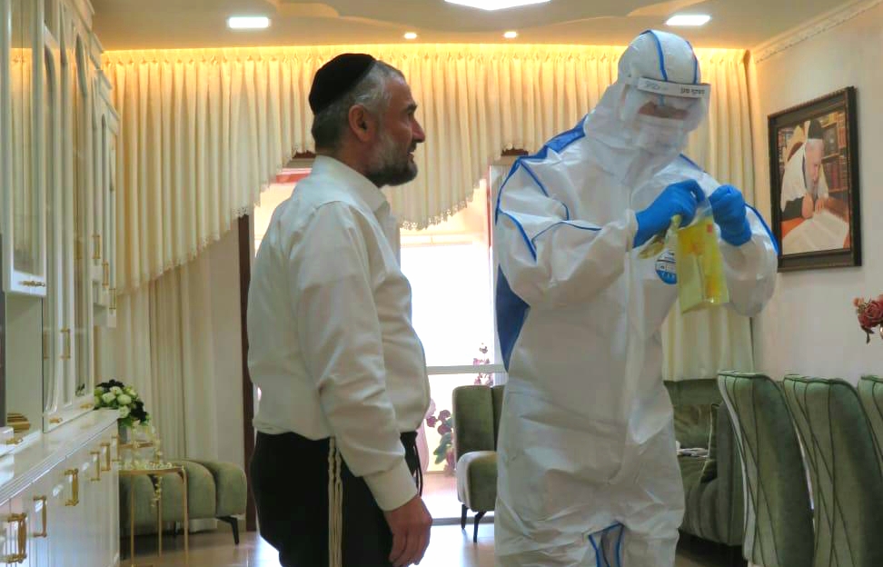 ח"כ משה אבוטבול בבידוד (צילום: באדיבות משה אבוטבול)