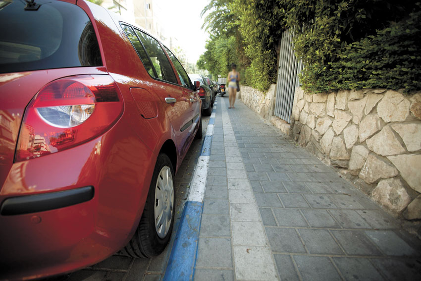 אילוסטרציה חניה (צילום: מוטי מילרוד)